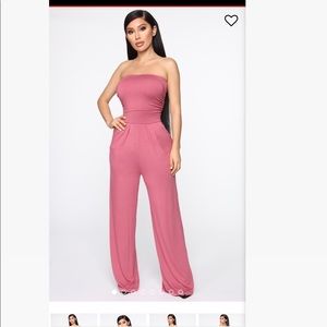 Fashion nova (L) Jumpsuit - Dark Mauve